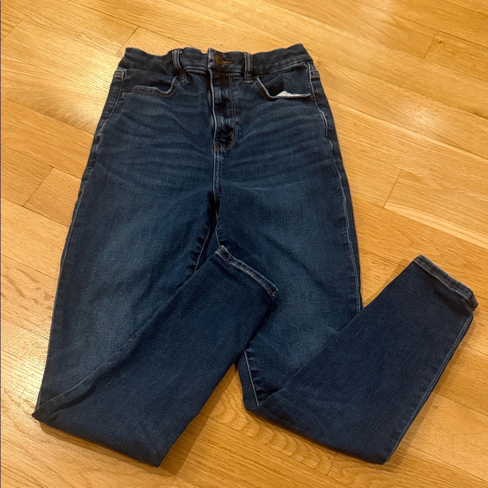 American Eagle Outfitters Dark Blue Skinny Jeans